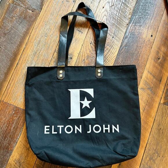 Elton John VIP Farewell Tour Tote Reversible Bag - Picture 1 of 4